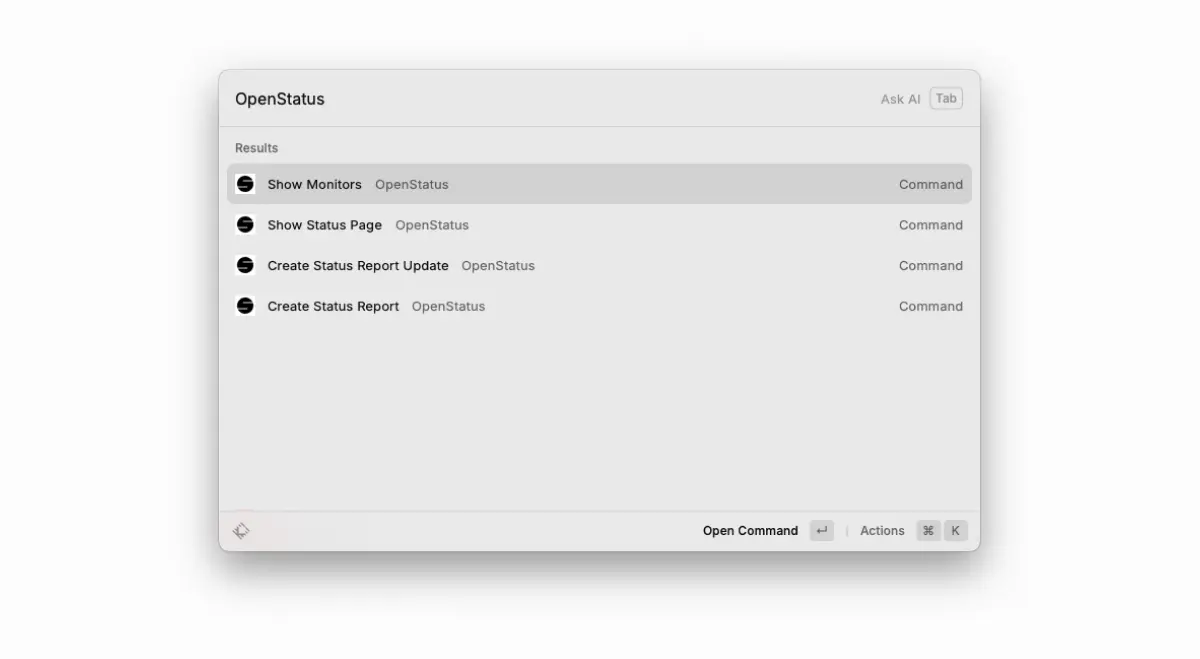 Raycast Extension