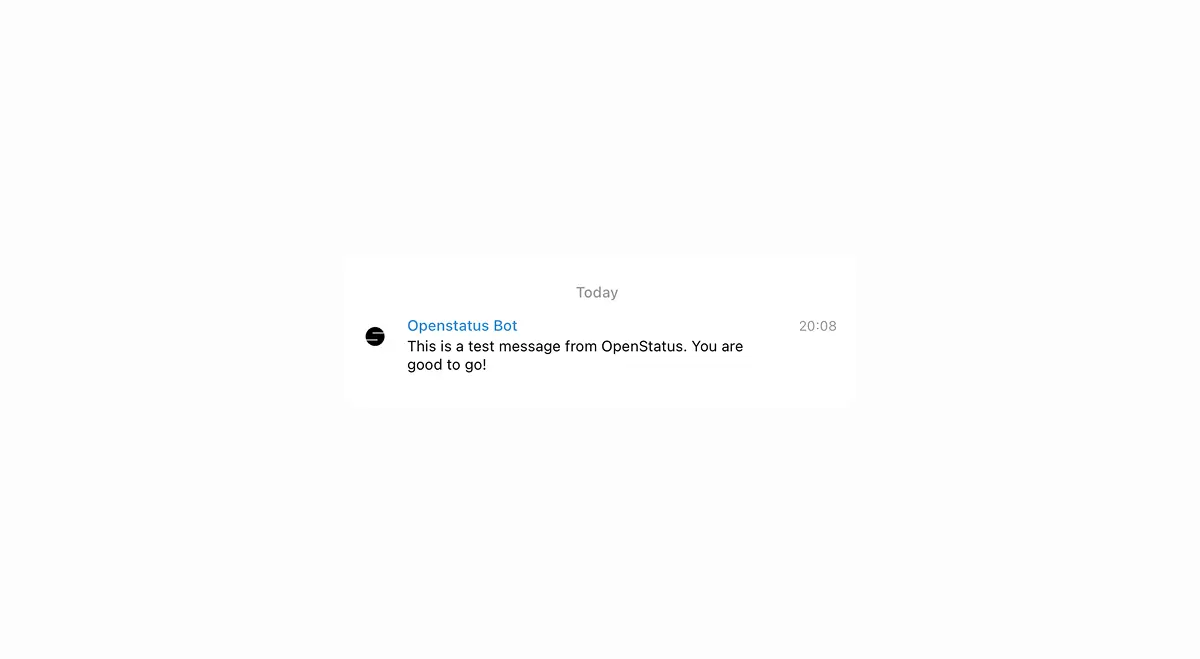 Telegram Bot Integration