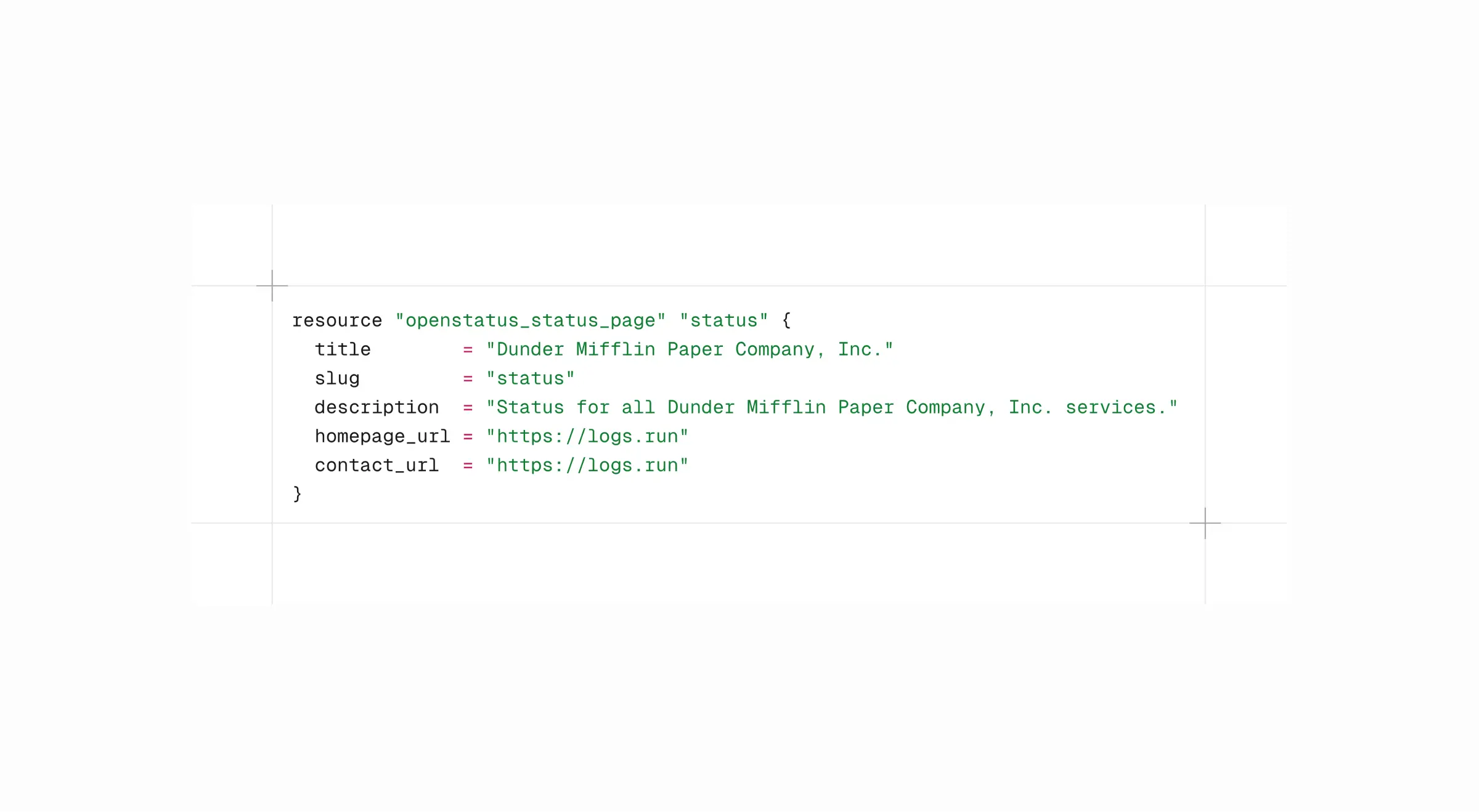 Terraform Provider: status pages, notifications, and more