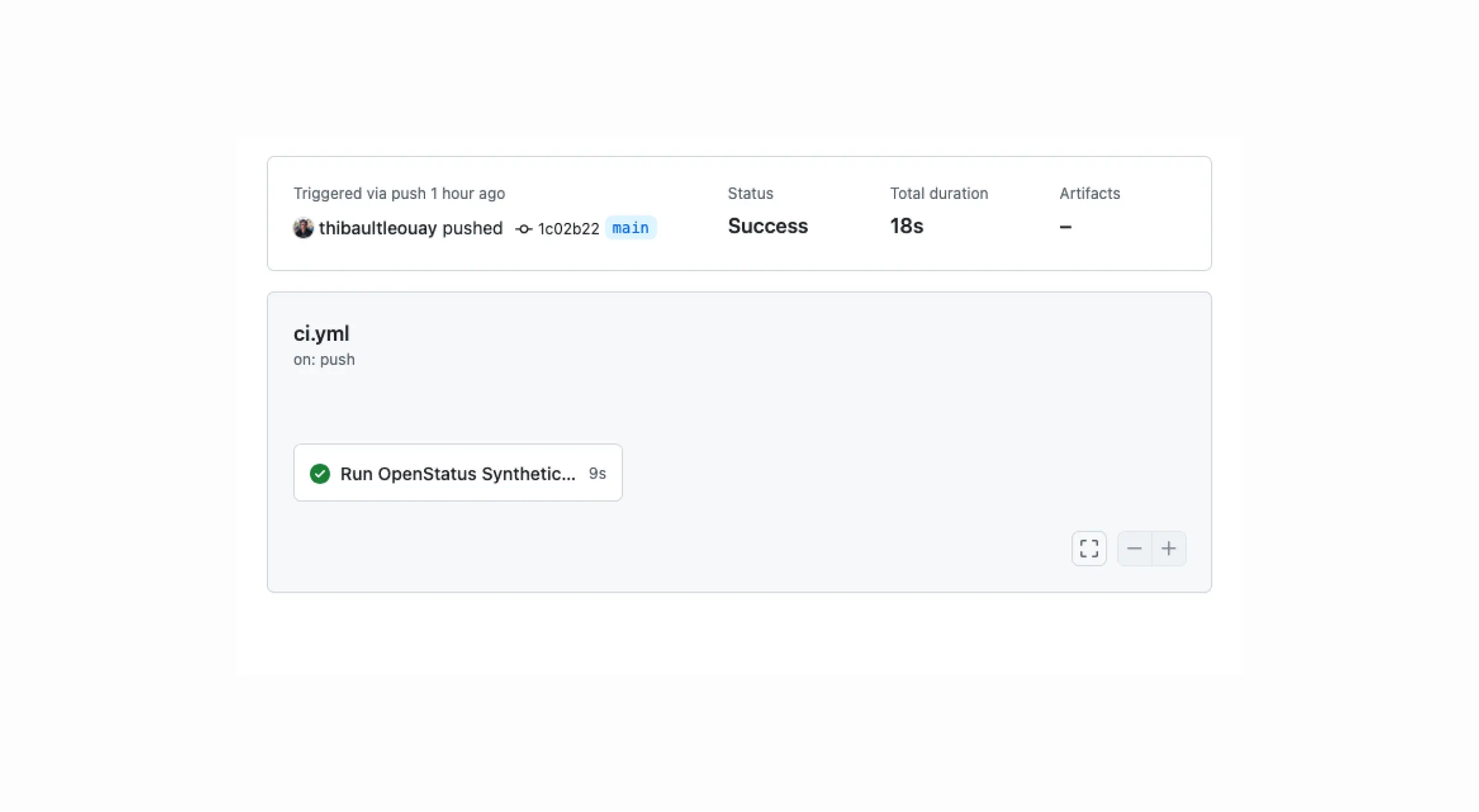 OpenStatus GitHub Actions